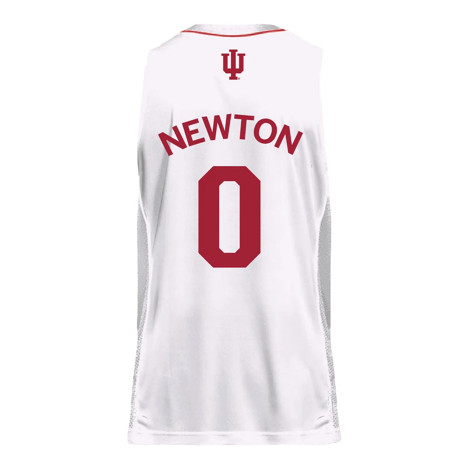 Indiana Hoosiers Adidas Men's Basketball White Student Athlete Jersey #0 Jakai Newton