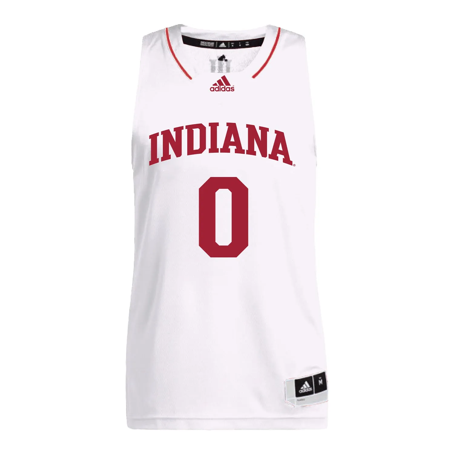 Indiana Hoosiers Adidas Men's Basketball White Student Athlete Jersey #0 Jakai Newton