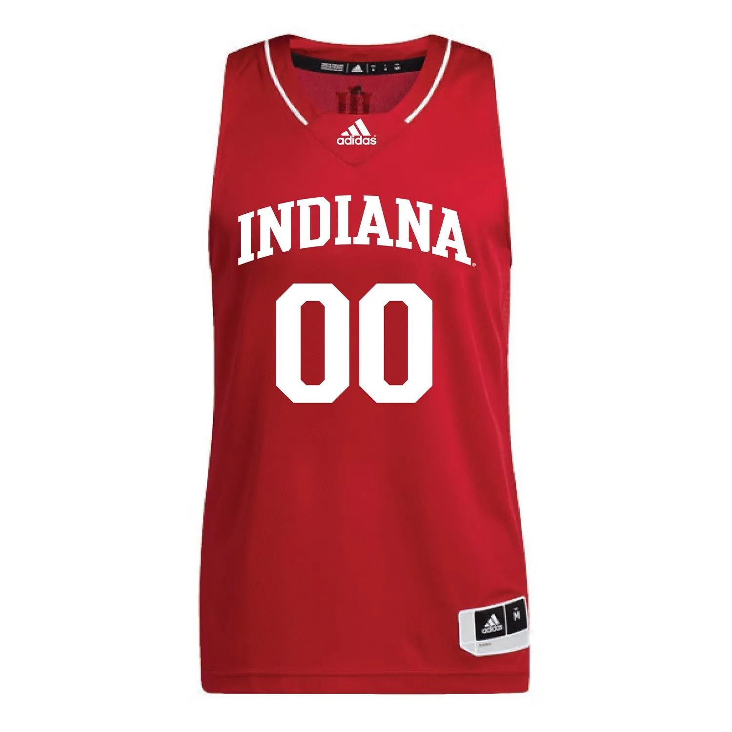 Indiana Hoosiers Adidas Personalized Crimson Basketball Jersey