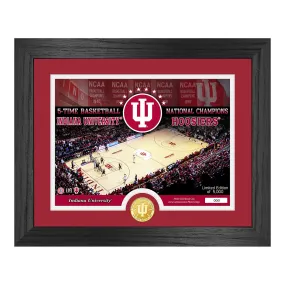 Indiana Hoosiers Assembly Hall Bronze Coin Frame