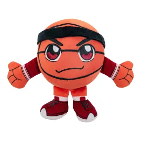 Indiana Hoosiers Basketball Kuricha Orange Plush