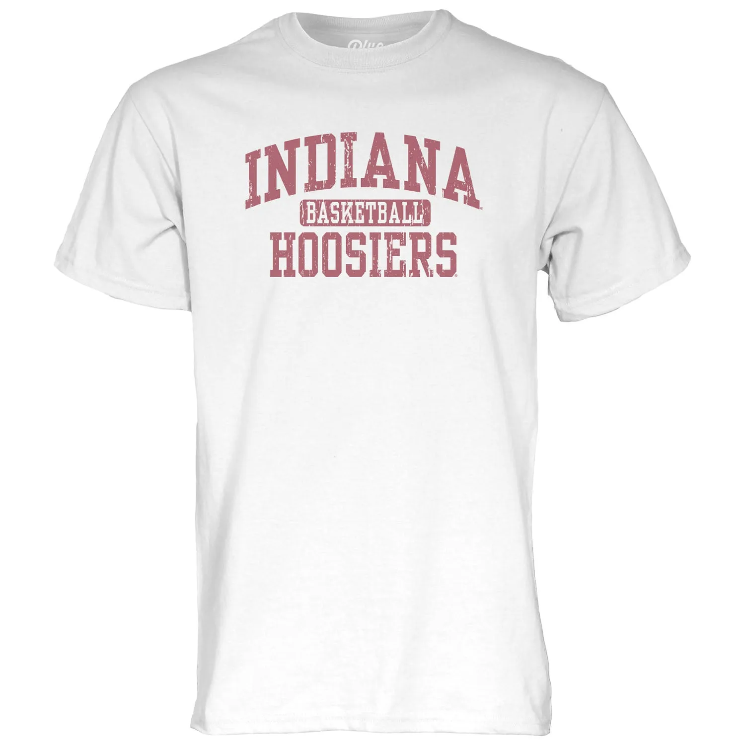 Indiana Hoosiers Memoir Basketball White T-Shirt