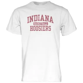 Indiana Hoosiers Memoir Basketball White T-Shirt