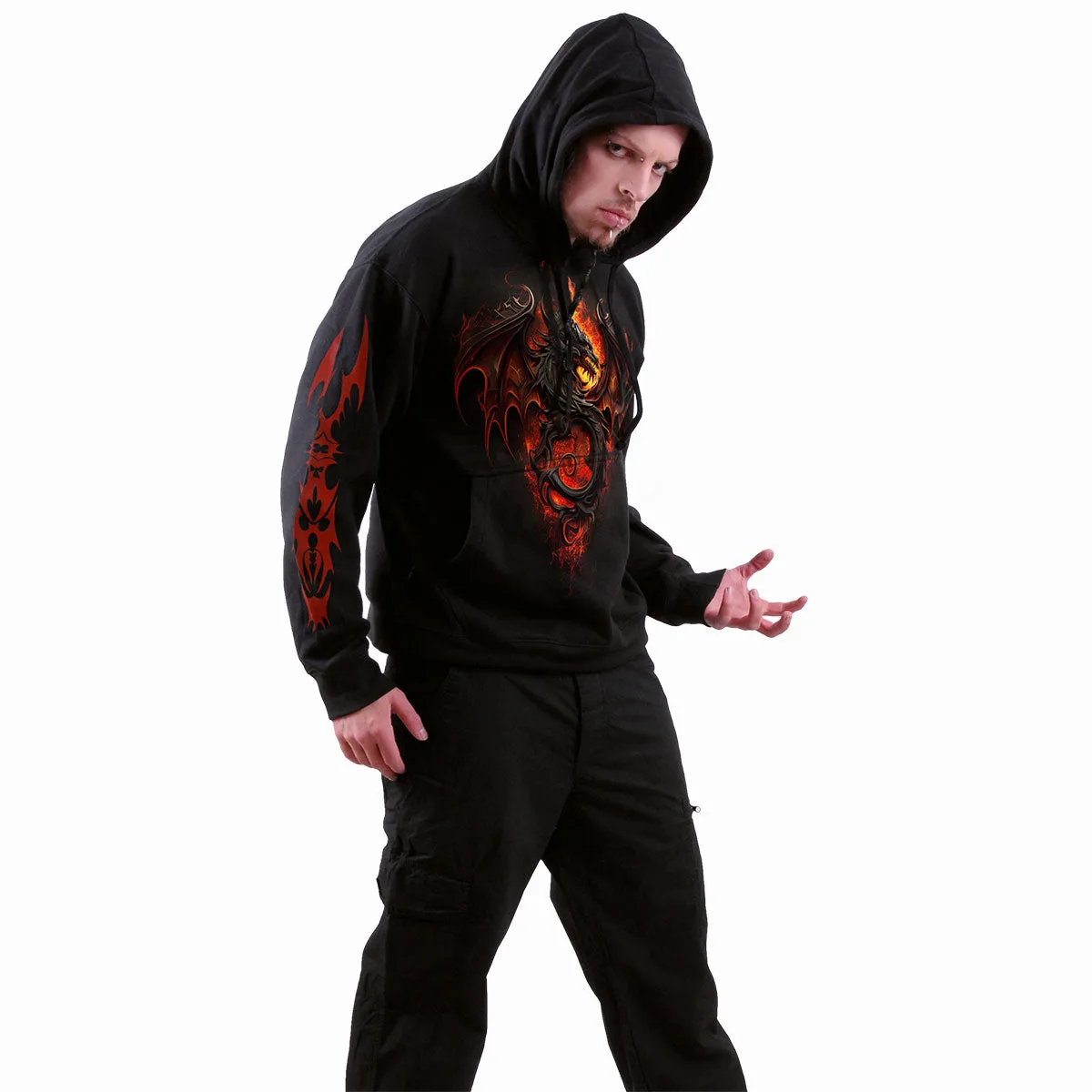 INFERNAL DUEL - Hoody Black