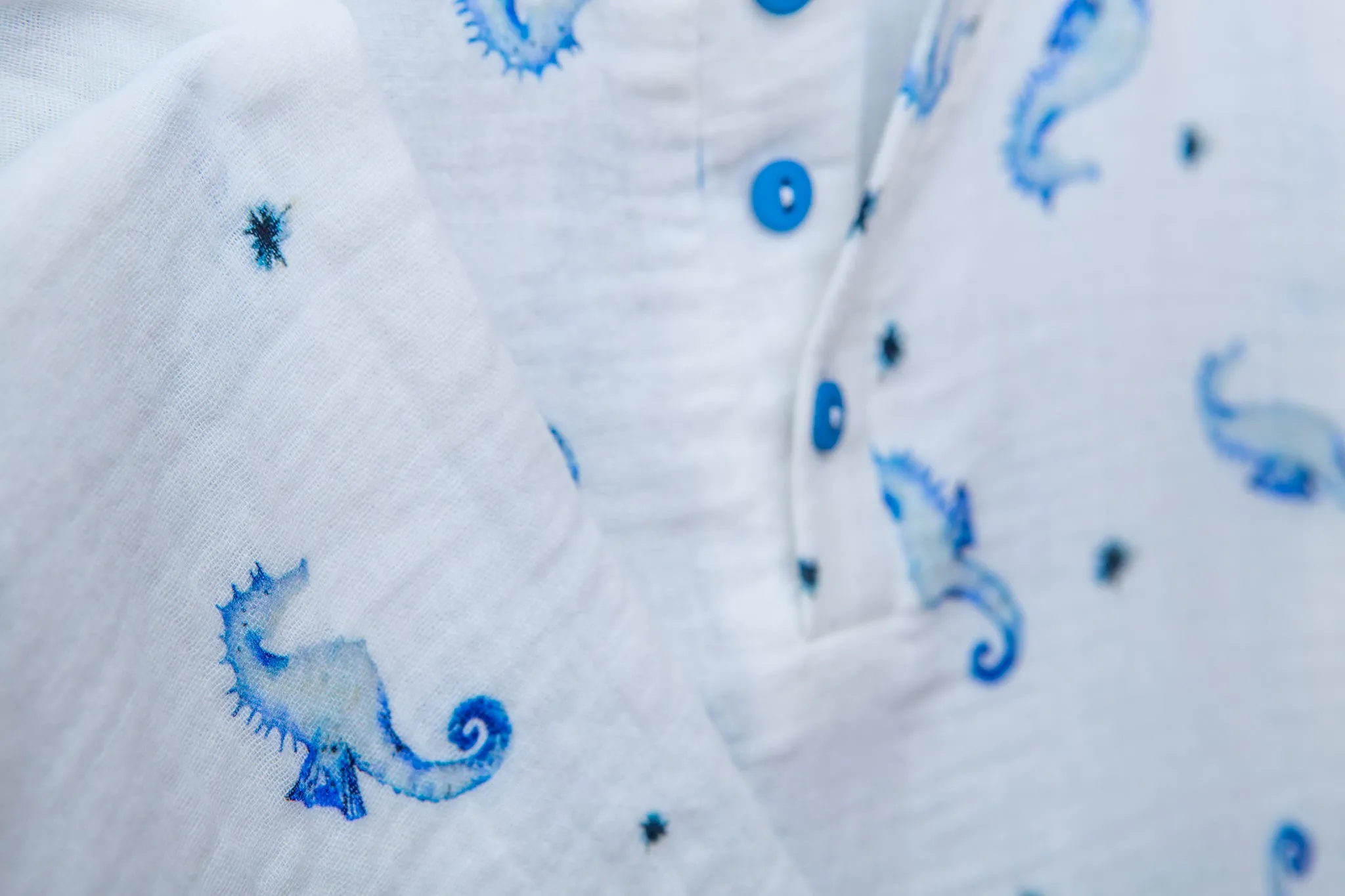 KARL - BOYS PYJAMA SEAHORSE PRINT