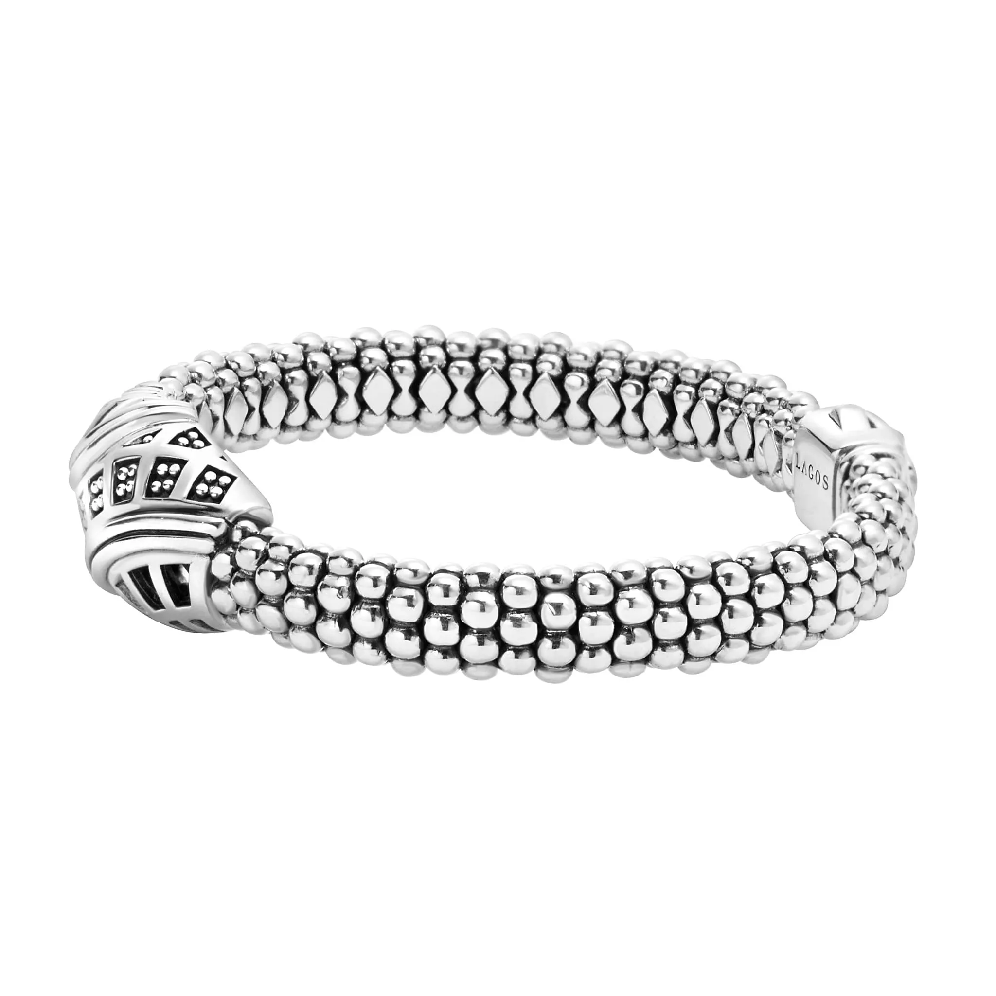 Keep Memory Alive Caviar Beaded Bracelet | 9mm