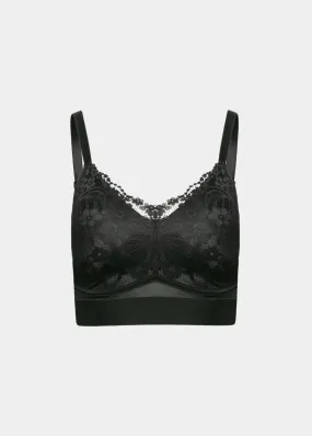 Lace Molded Cup Bra with Back Closure