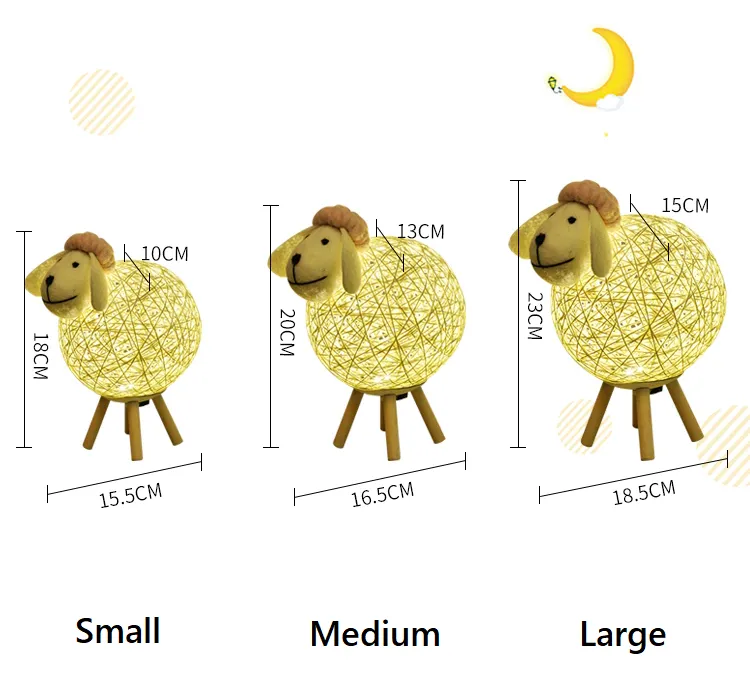 LED Sheep Night Light