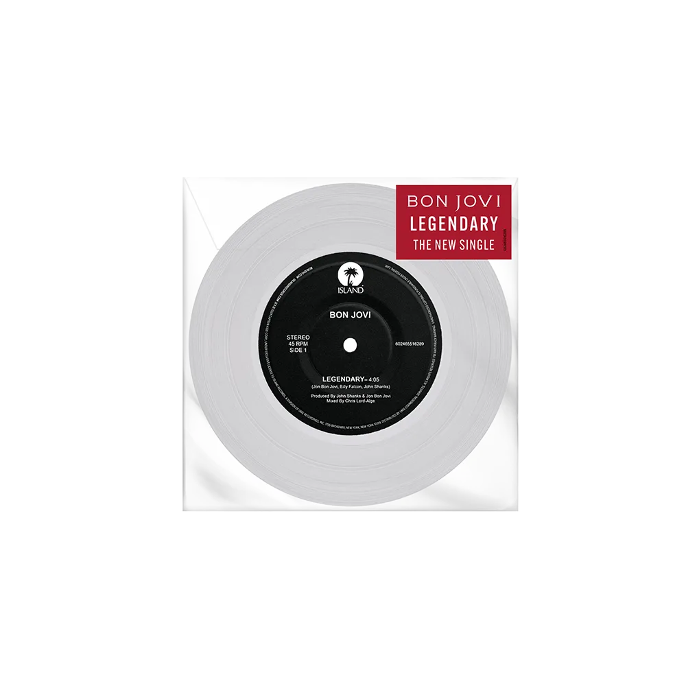 LEGENDARY CLEAR 7” VINYL (LIMITED EDITION)