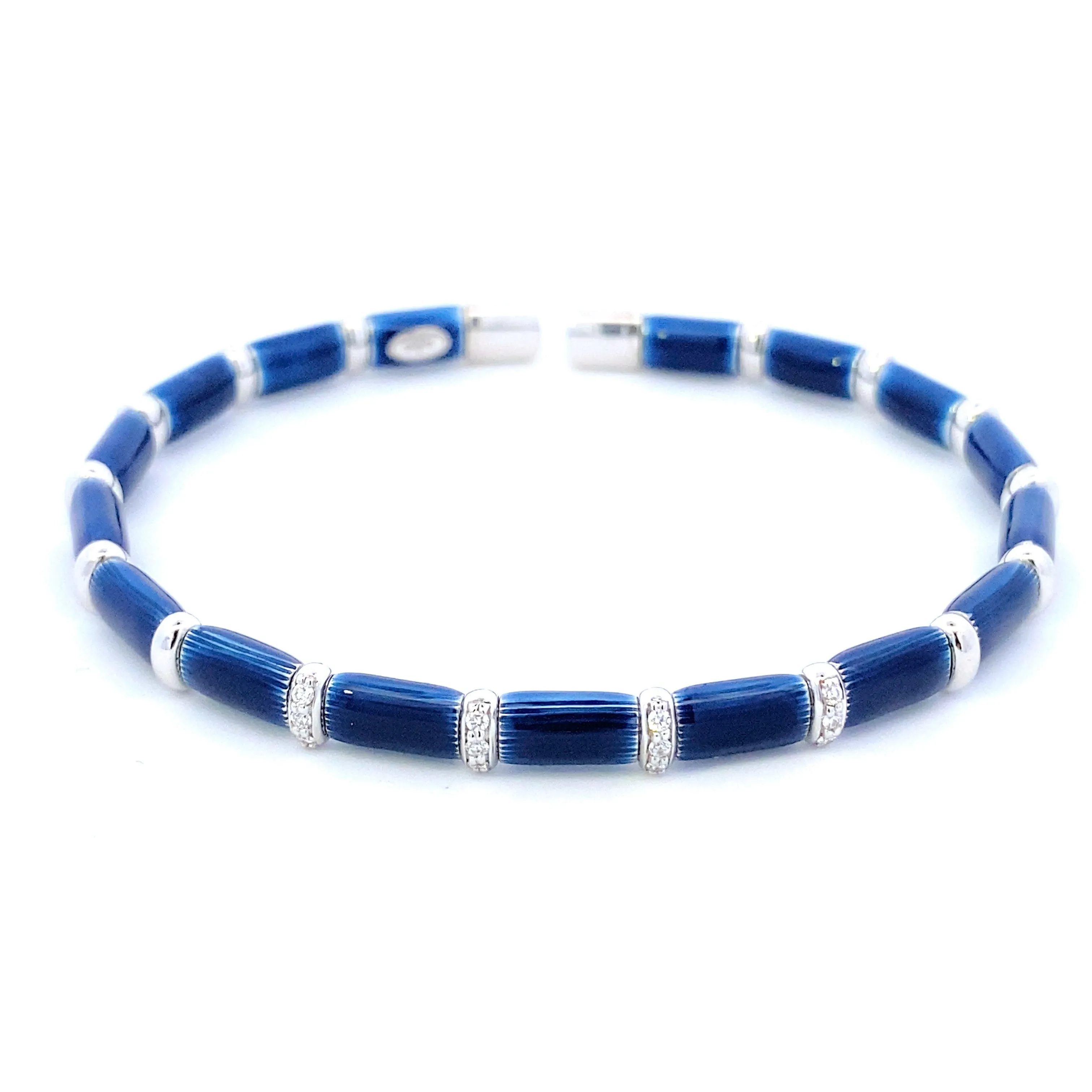 Long Island Blue Bangle Bracelet