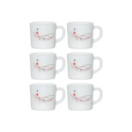 Lush Fiesta Cup Set, 6 Pcs