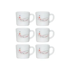 Lush Fiesta Cup Set, 6 Pcs