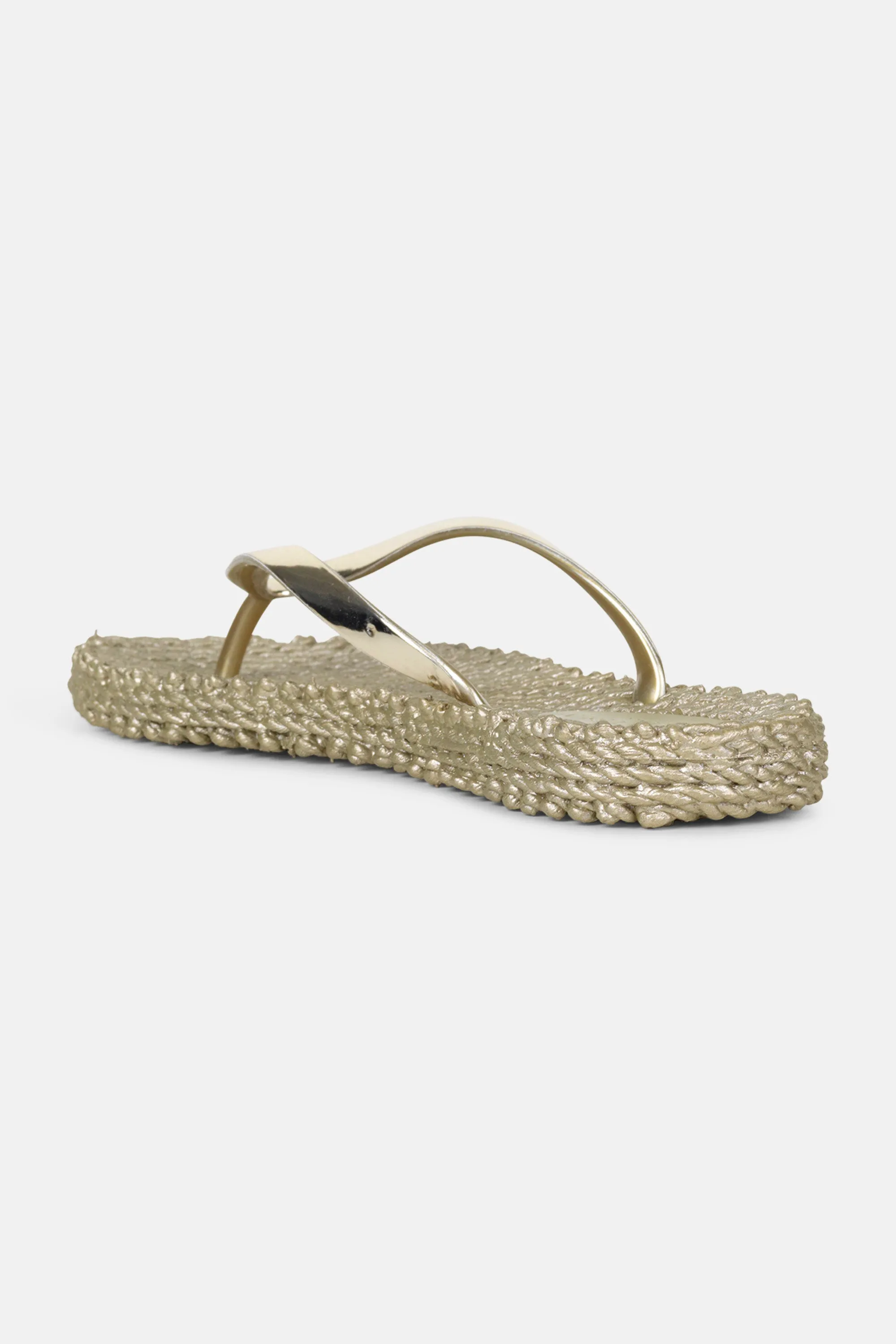 Metallic Flip Flop - Platin