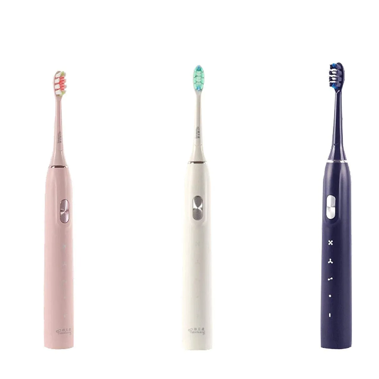 Miniluck Rechargeable Electric Toothbrush with Replacement Toothbrush Heads