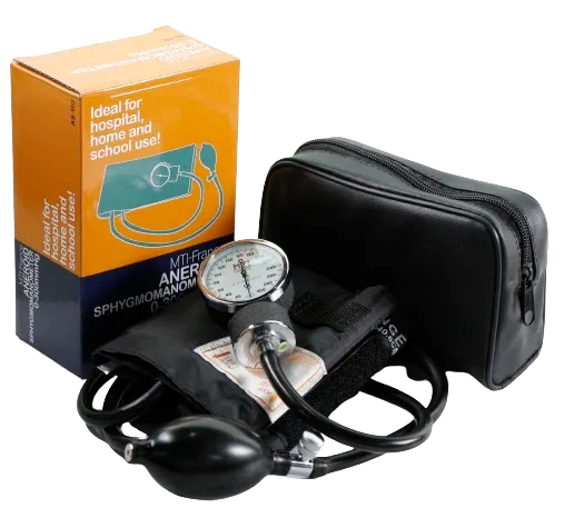 MTI2030 MTI Pocket Type Aneroid Sphygmomanometer and Stethoscope