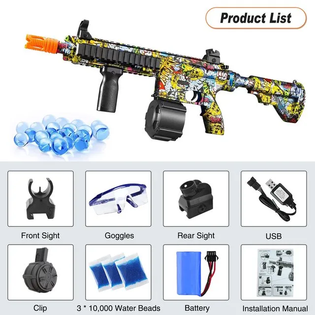 New M416 Manual Electric Gel Blaster Gun