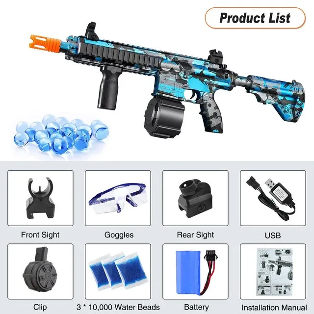 New M416 Manual Electric Gel Blaster Gun