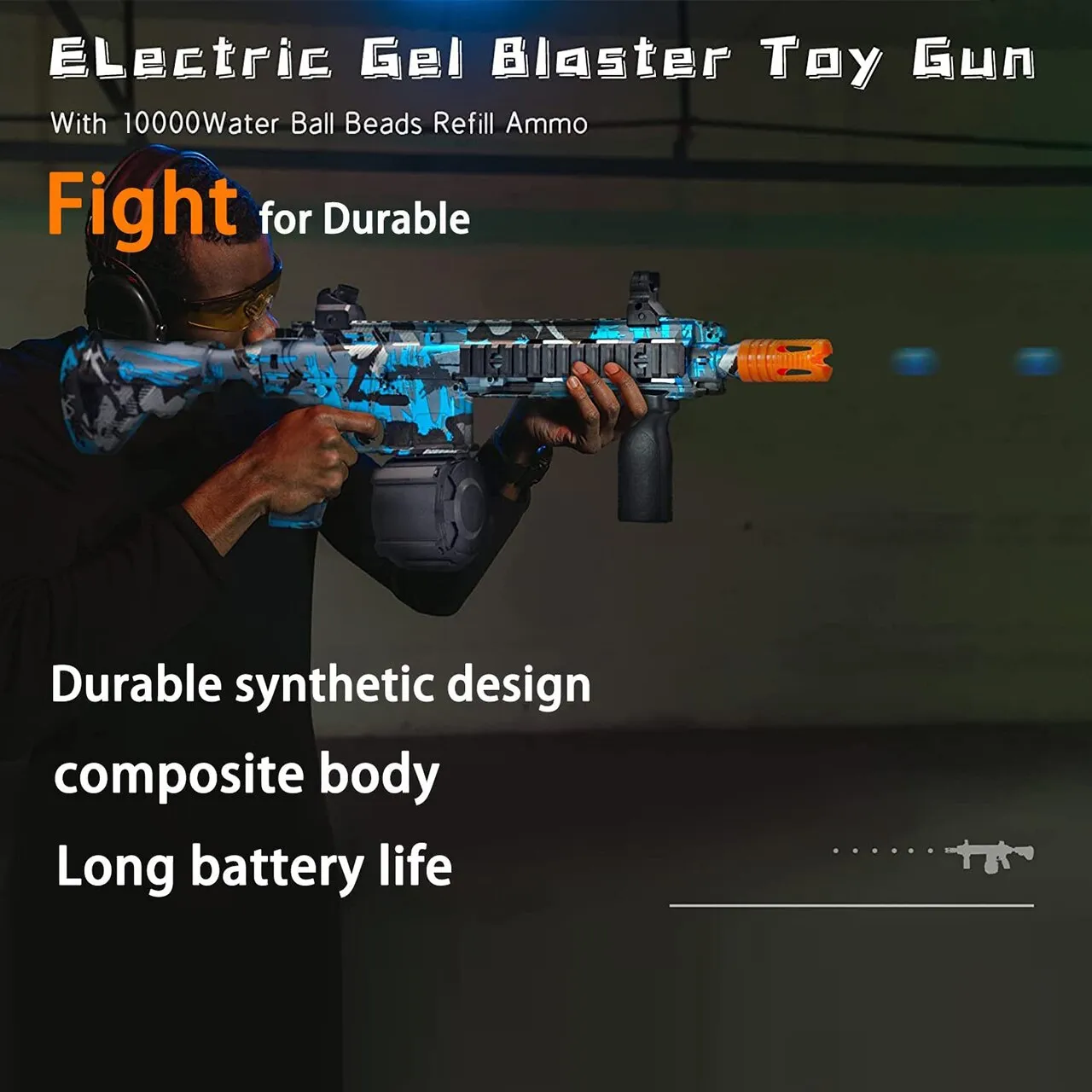 New M416 Manual Electric Gel Blaster Gun