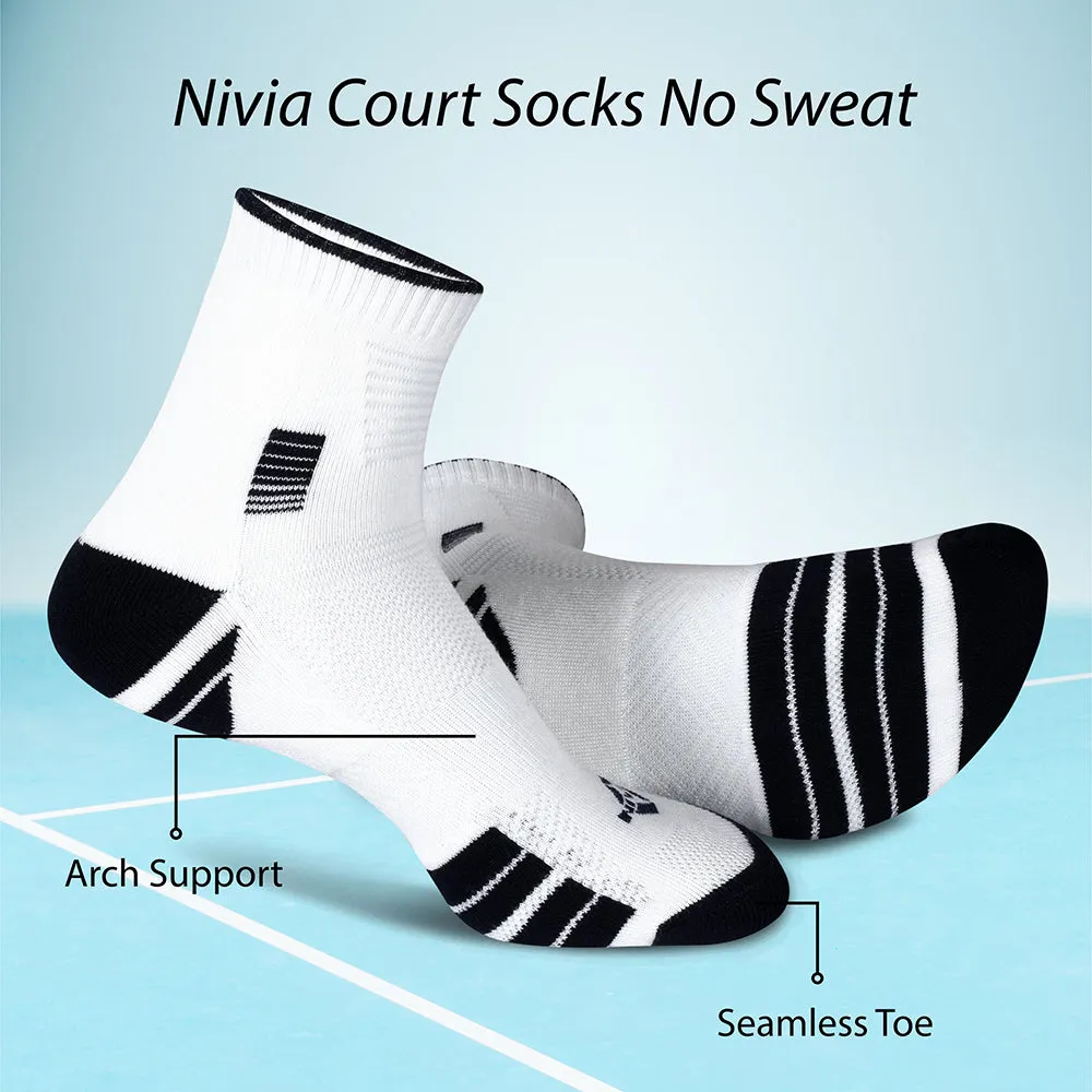 NIVIA COURT BAMBOO COMFORT SOCKS HIGH ANKLE-