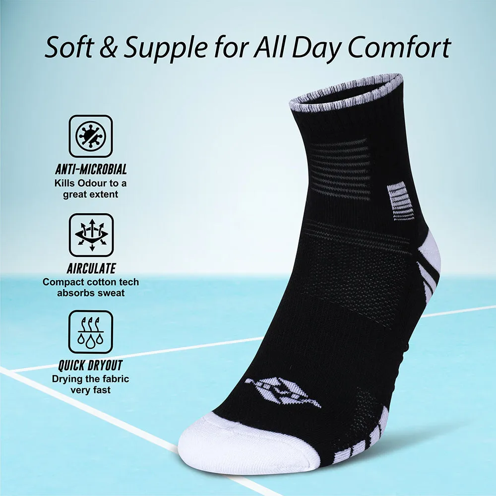 NIVIA COURT BAMBOO PERFORMANCE SOCKS HIGH ANKLE