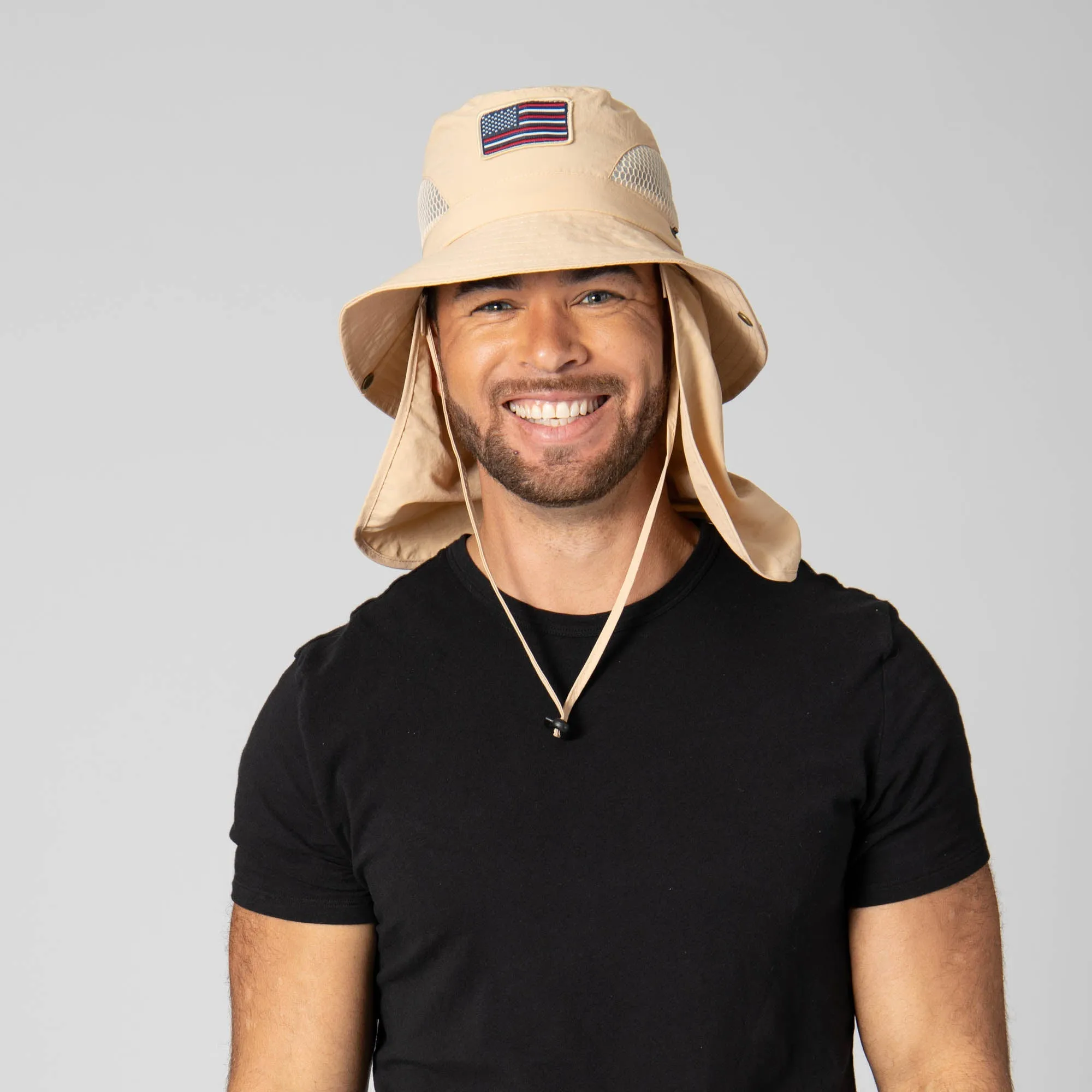 Outdoor Americana Patch Boonie Hat