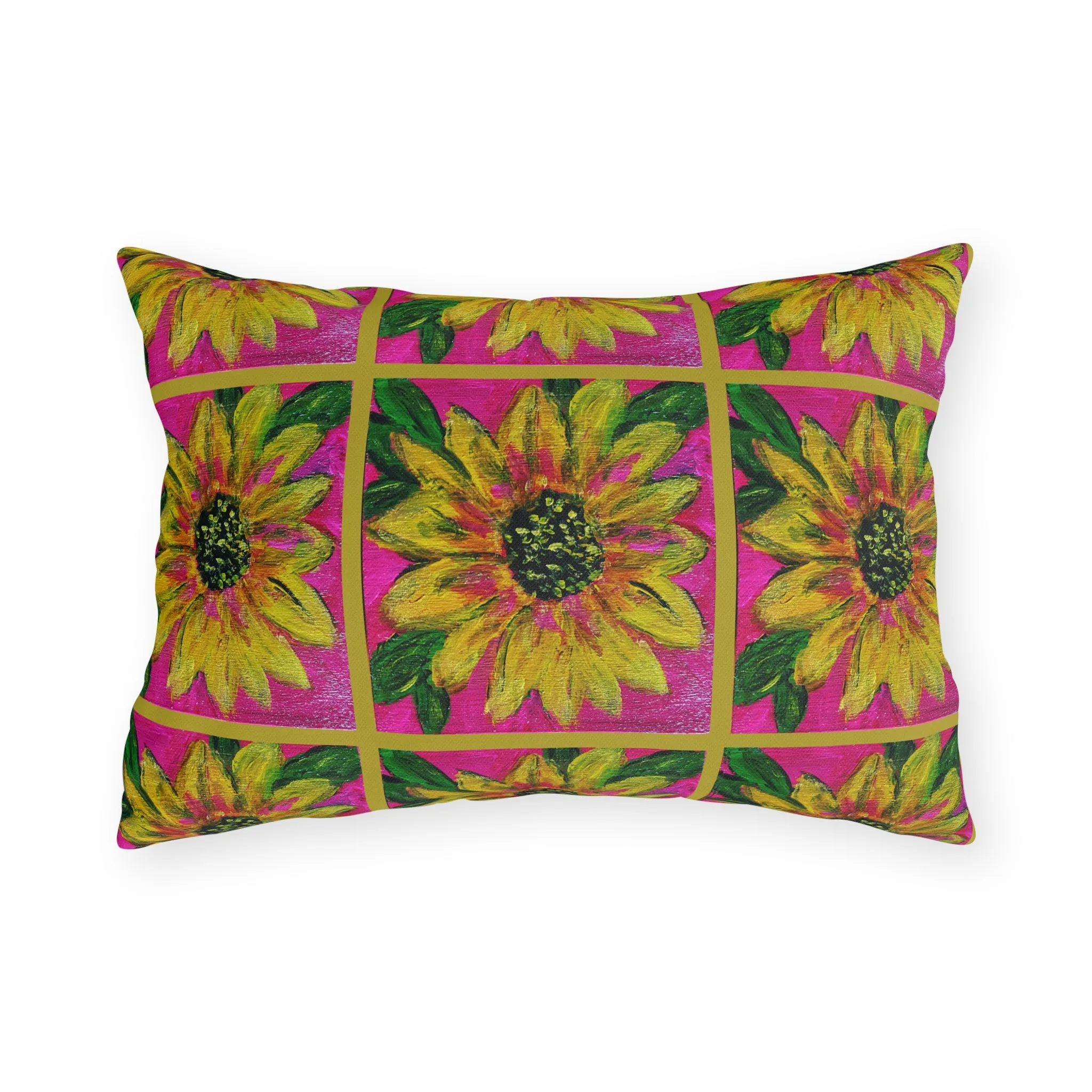 Outdoor Pillows - Sassy Sunflower