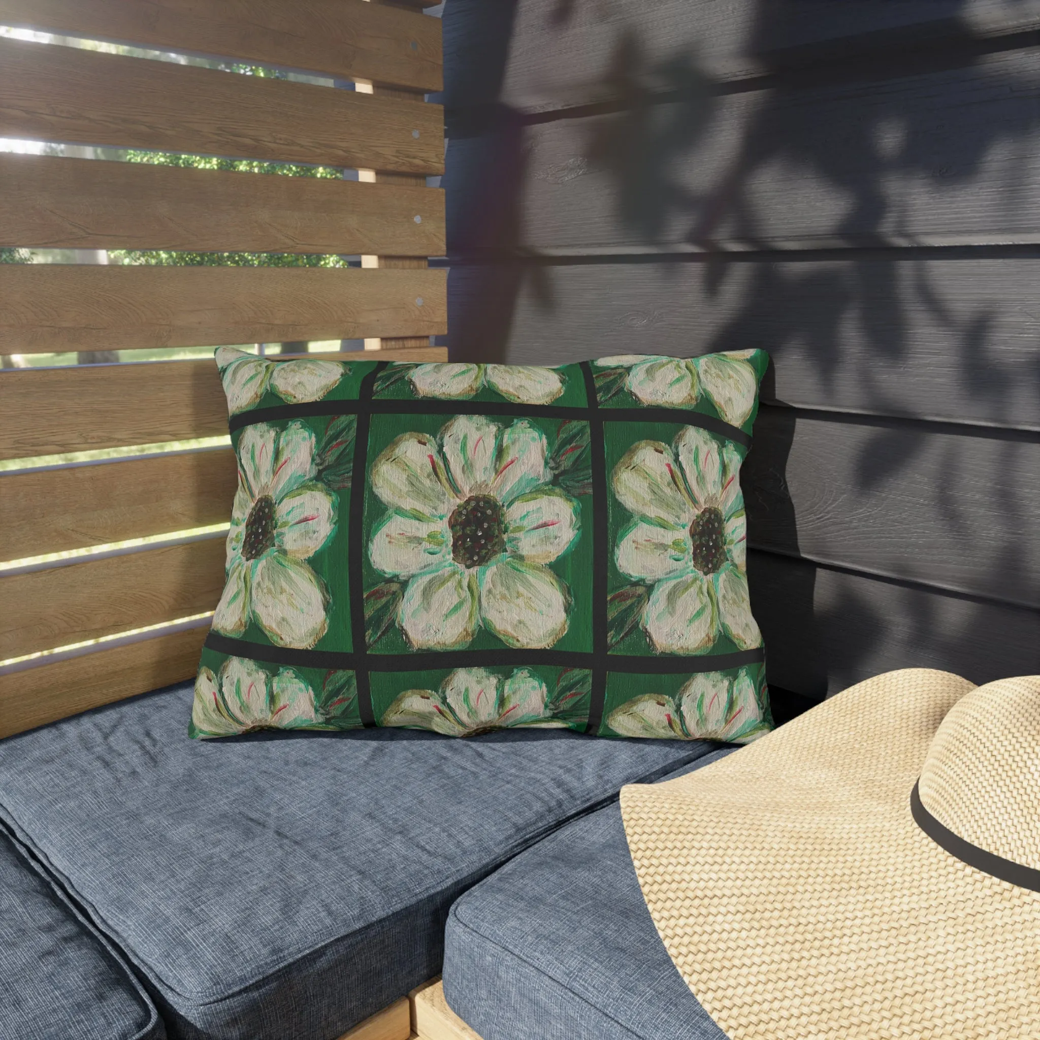 Outdoor Pillows - Stolen Daisies