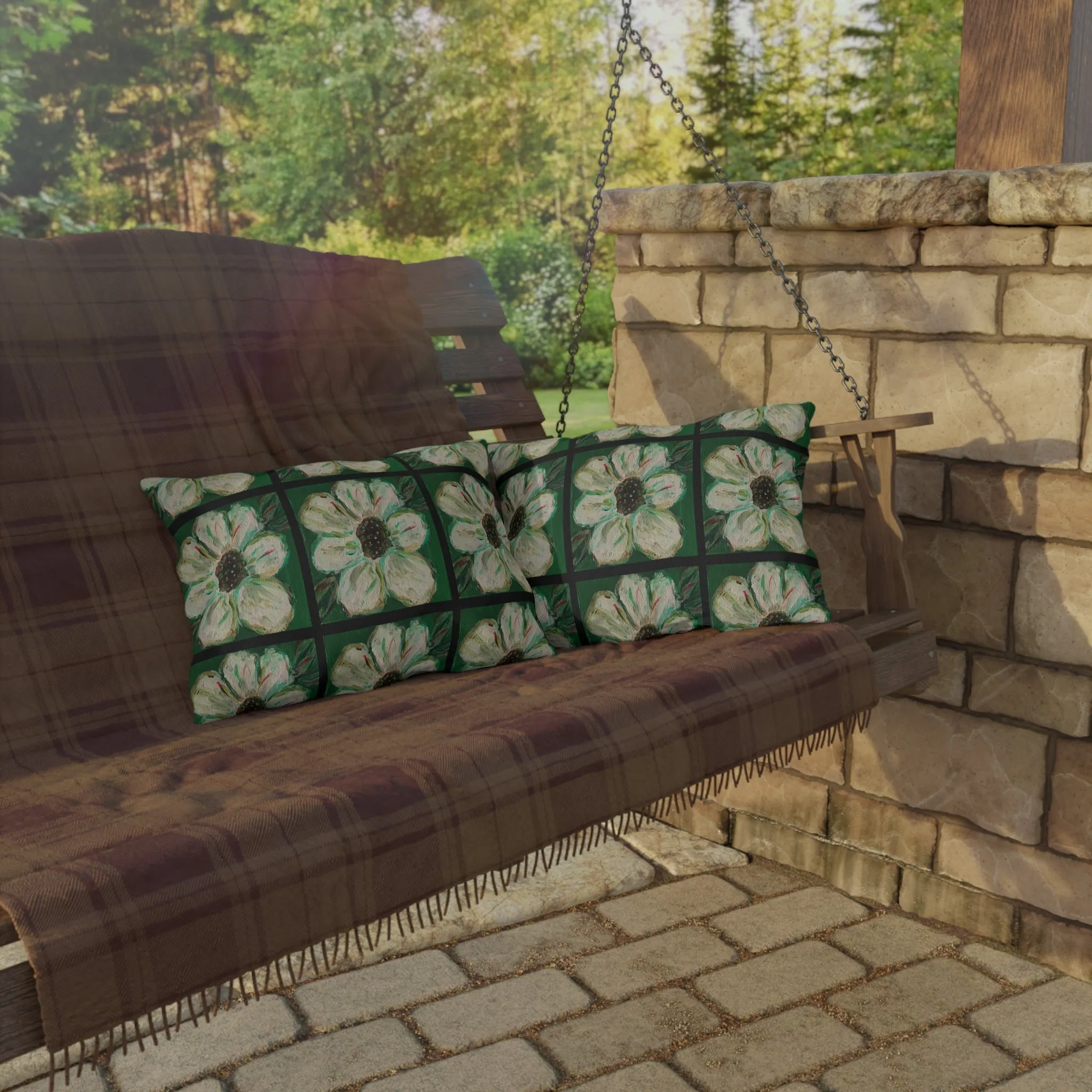 Outdoor Pillows - Stolen Daisies