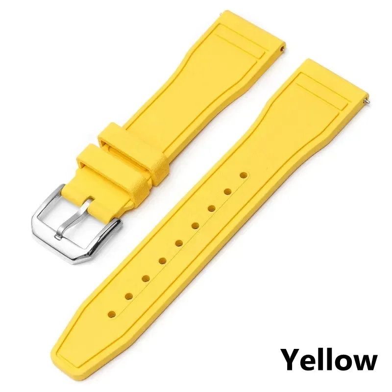 Premium-Grade FKM Rubber Watchband