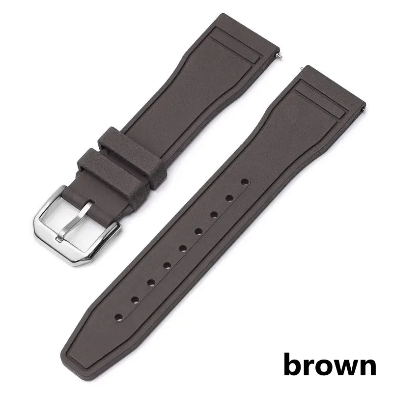 Premium-Grade FKM Rubber Watchband