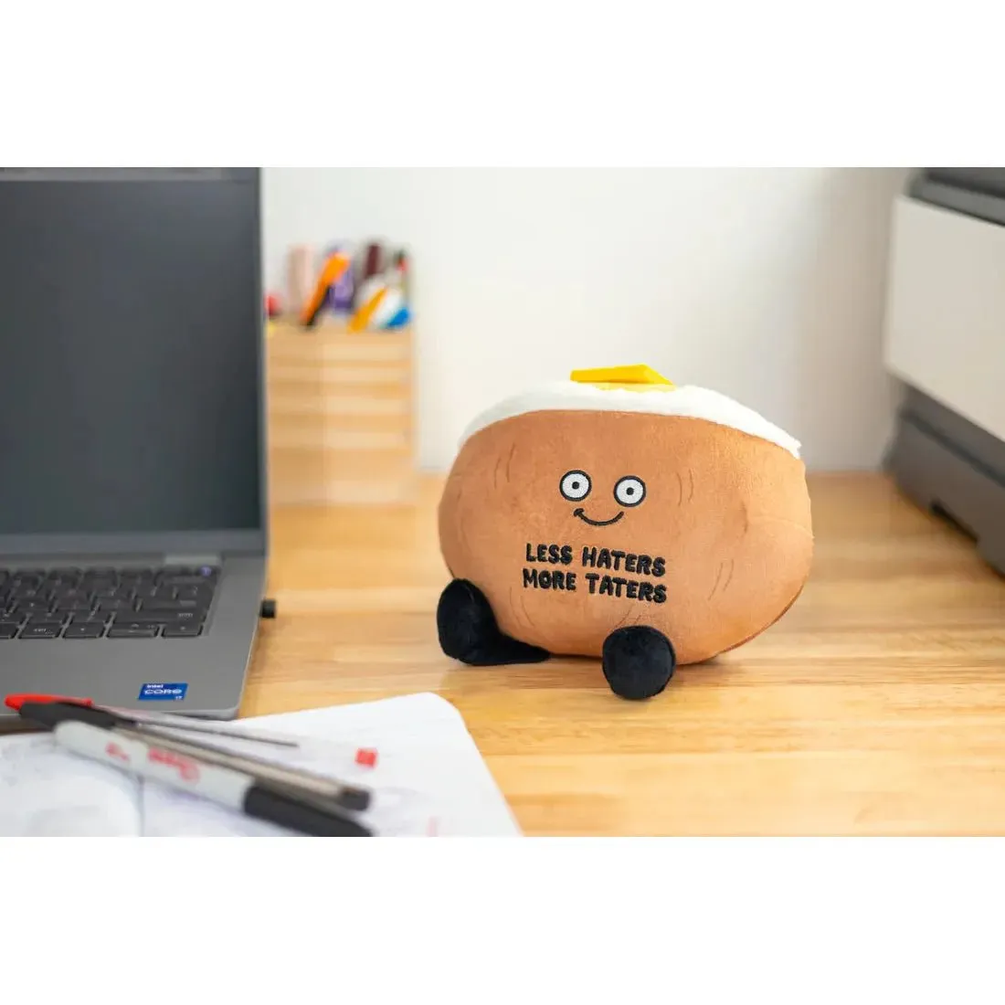 Punchkins - Less Haters, More Taters Plush Toy