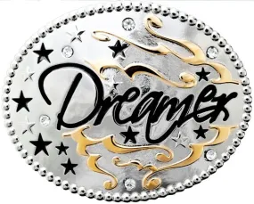 "Dreamer" Western Oval Belt Buckle