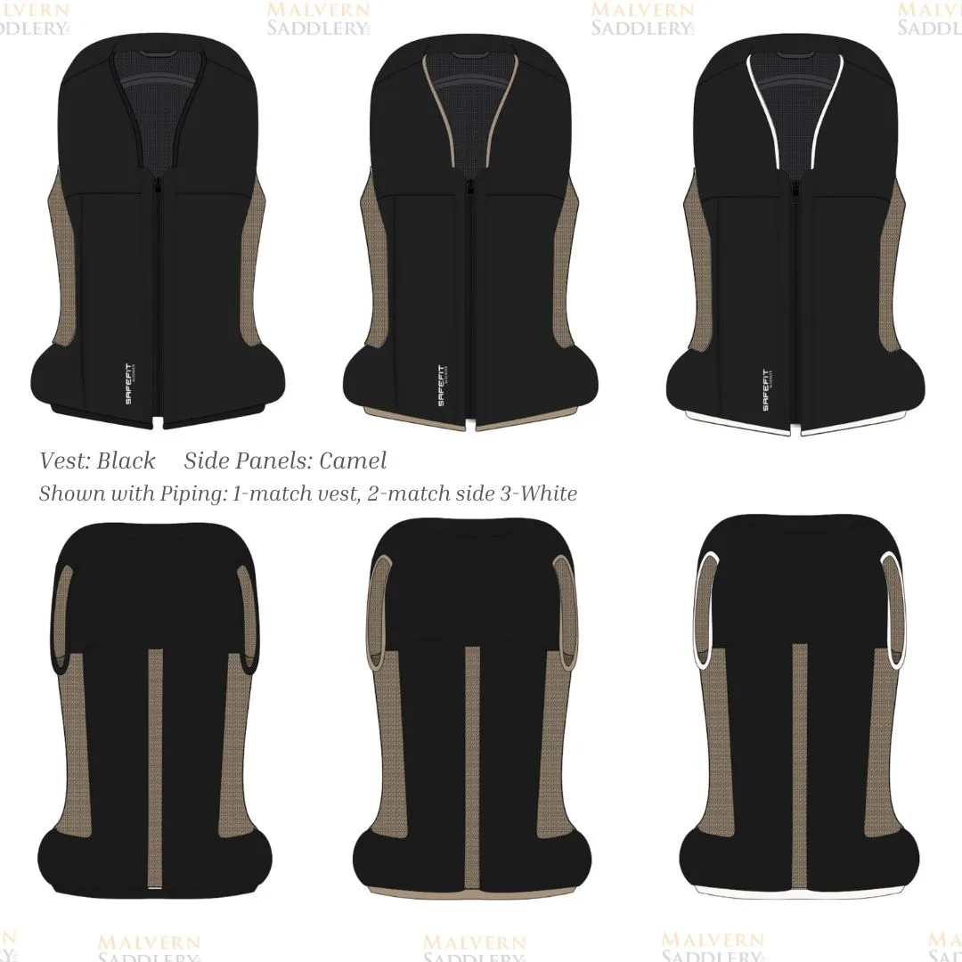 Safefit Airbag Vest - Black/Custom