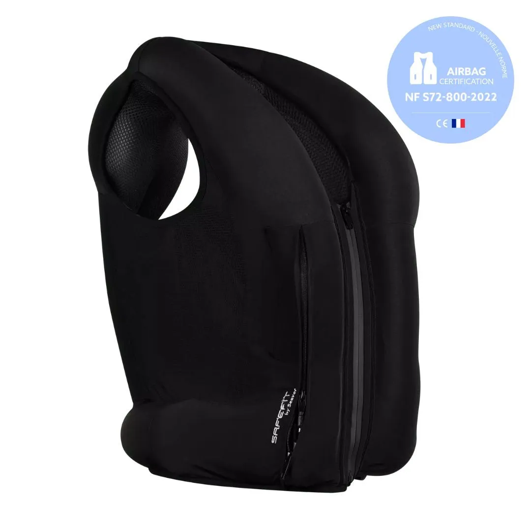 Safefit Airbag Vest - Black/Custom