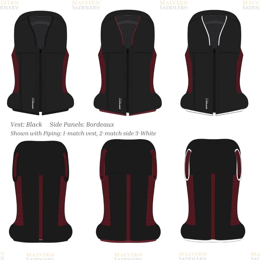 Safefit Airbag Vest - Black/Custom