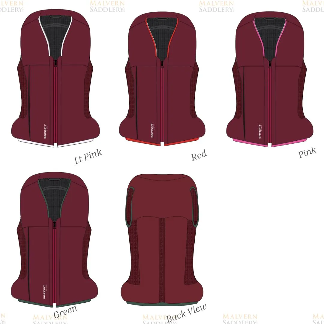 Safefit Airbag Vest - Bordeaux/Custom