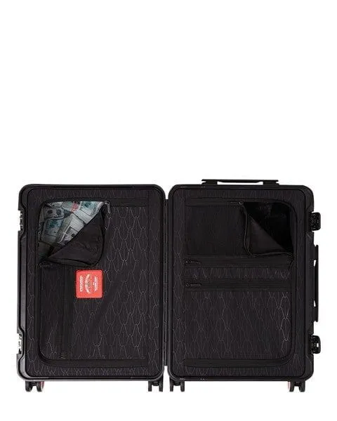 SPRAYGROUND SPLIT INFINITY CHECK CARRY-ON BAG