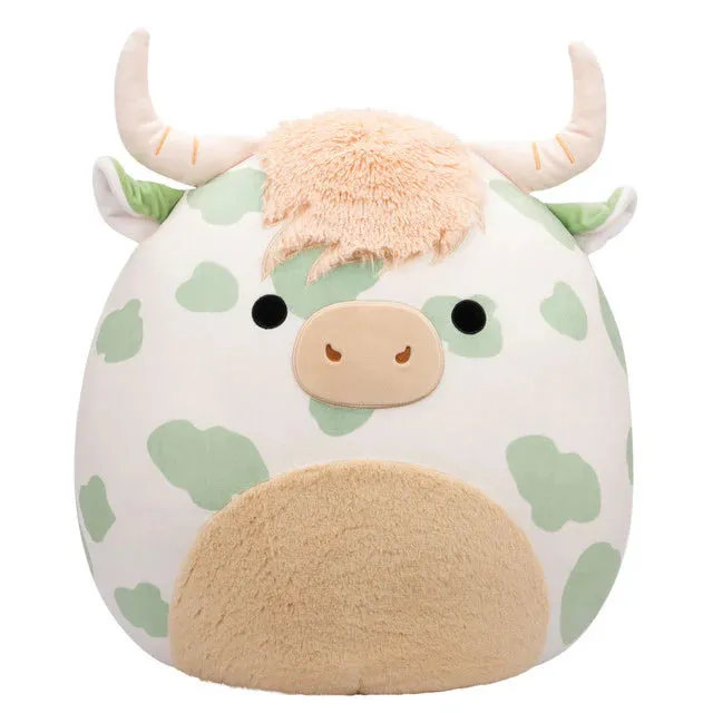 Squishmallow 12 Inch Celestino the Highland Cow Plush Toy