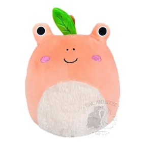 Squishmallow 12 Inch Fatima the Peach Frog Plush Toy