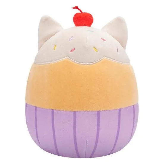 Squishmallow 16 Inch Miriam the Vanilla Cupcake Cat Plush Toy