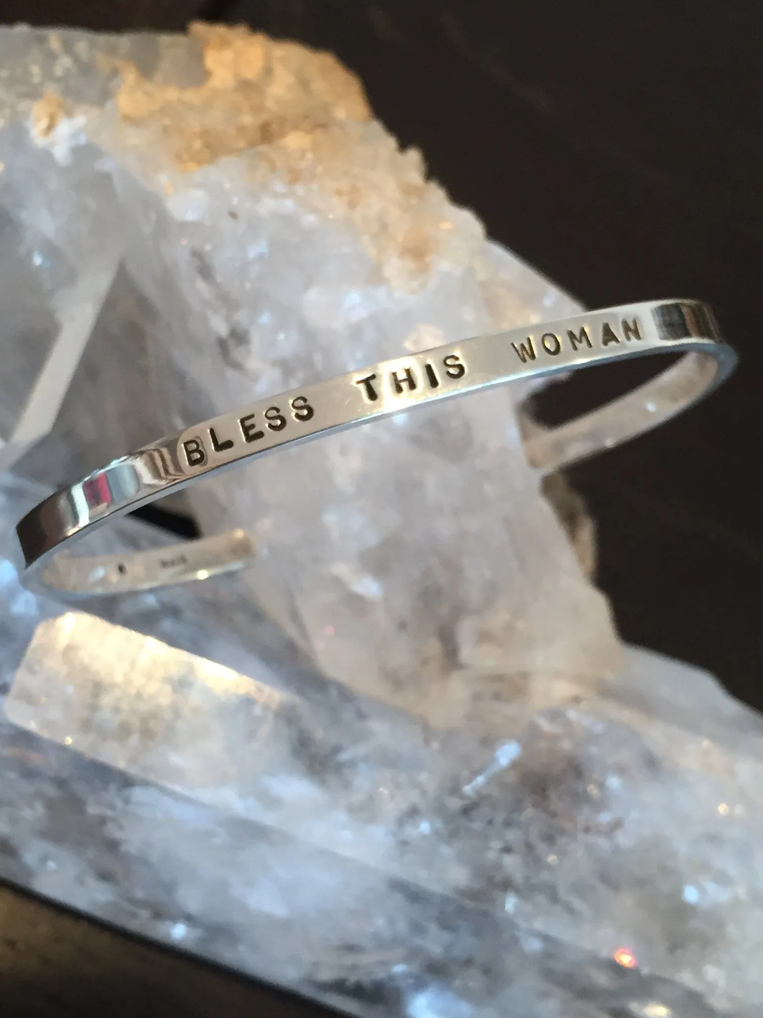 Sterling Silver Custom Cuff Bracelet