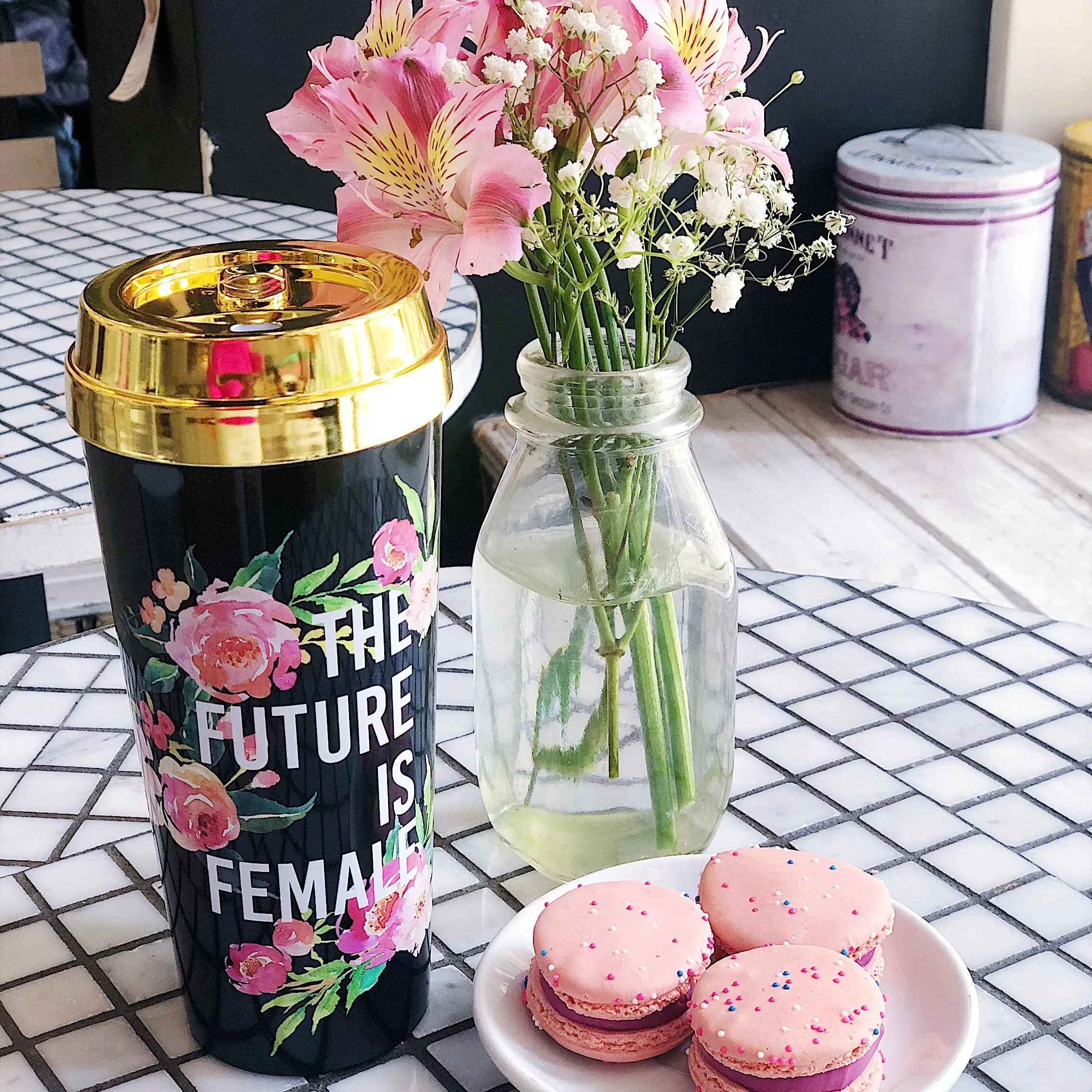 'The Future Is Female' Travel Mug