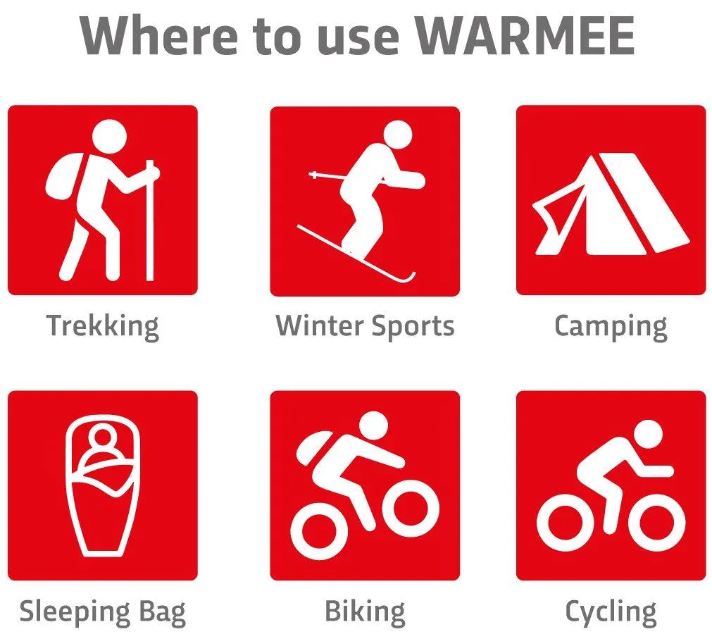 Warmee Air Activated Body Warmers (Pack of 10)