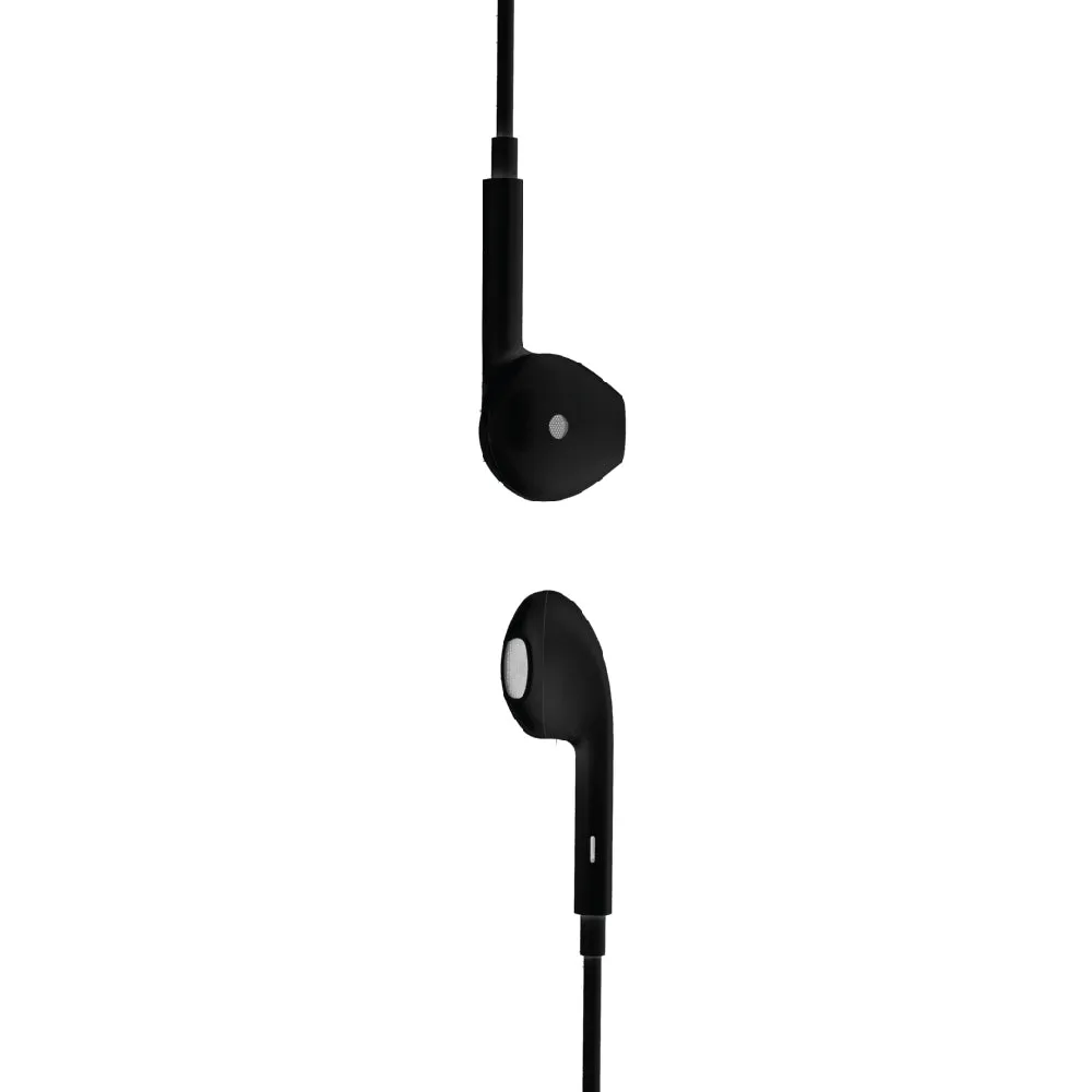 WIRED STEREO HEADSET WITH MFI LIGHTNING CONNECTOR BLACK