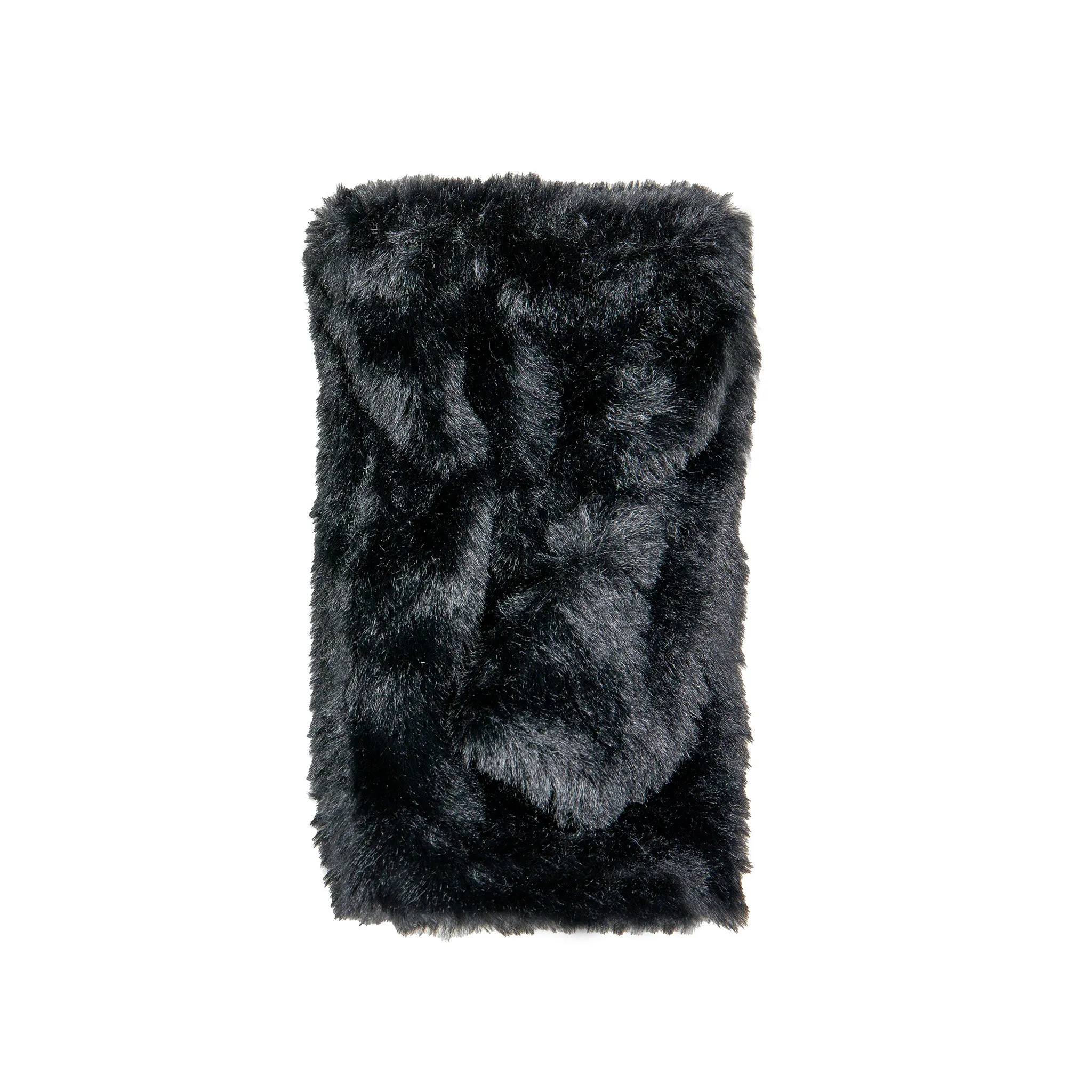 Women’s Fingerless Faux Fur Mittens