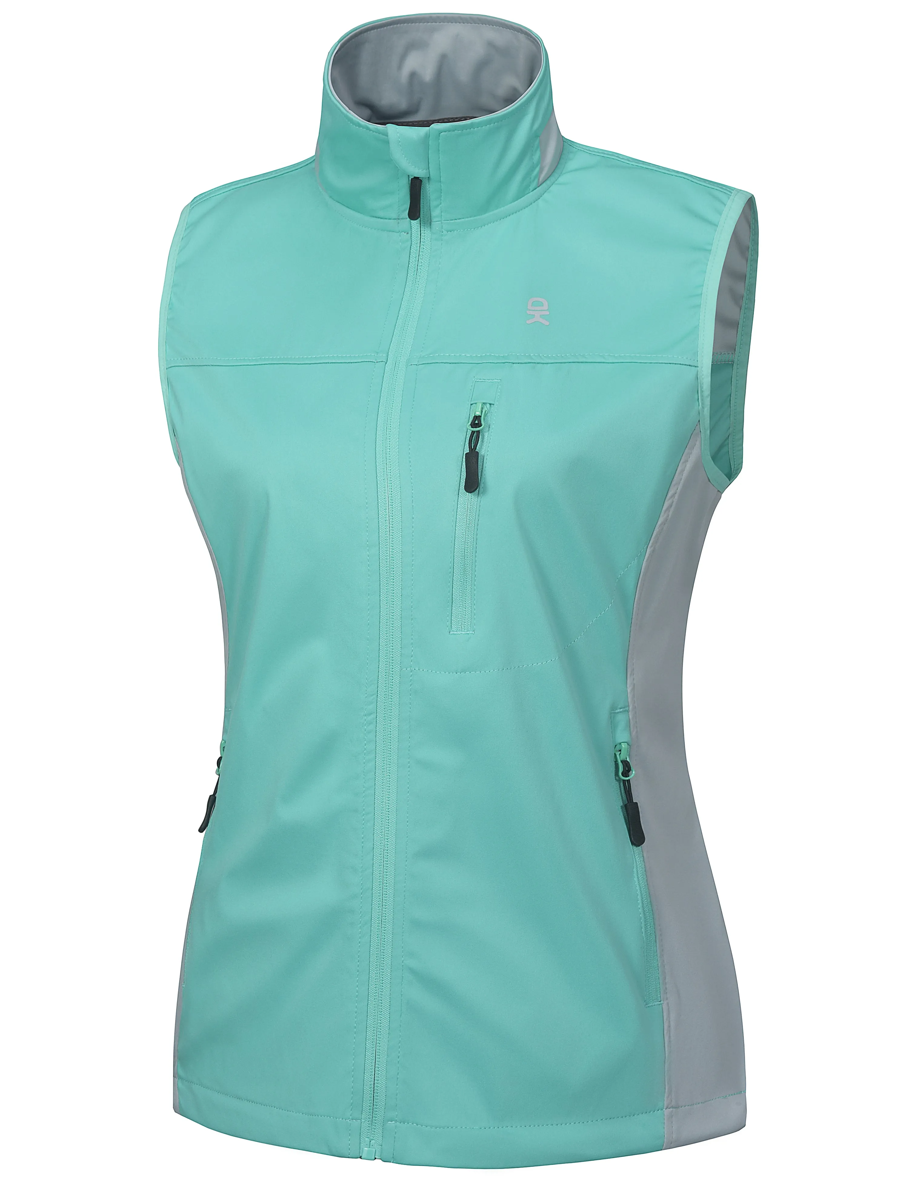 Women's Lightweight Patchwork Softshell Golf Vest